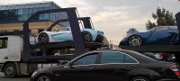 Marussia B2 неожиданная встреча на автовозе (Фотографии) Marussia B2 неожиданная встреча на автовозе (Фотографии)
