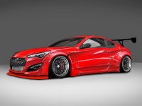 Тюнинг Hyundai Genesis от ателье Blood Type Racing
