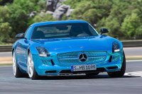 В Париже представлен электрокар Mercedes-Benz SLS Coupe Electric Drive