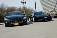 Ferrari и Maserati Granturismo - фавориты в классе суперкаров